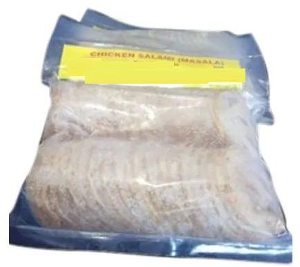 Frozen Masala Chicken Salami, for Household, Packaging Type : Plastic Packet