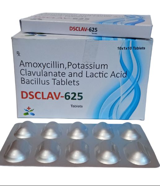 Amoxicillin Potassium Clavulanate Tablets, Gender : Unisex