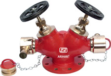 Manual Double Controlled Hydrant Valve, Feature : Casting Approved, Durable
