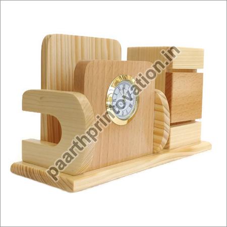 Wooden Mobile Stand With Pen Stand, for Office Desk, Feature : Complete Finishing, Attractive Look