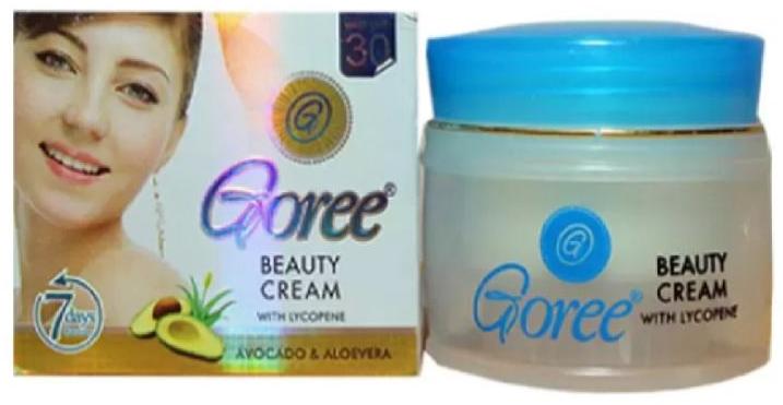 Goree Beauty Cream 50grams, For Parlour, Personal, Gender : Female, Male