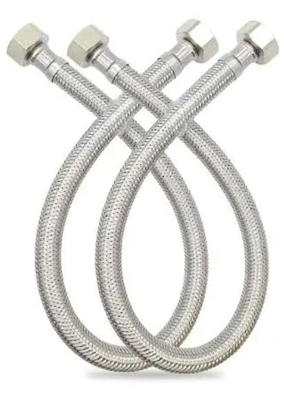 Round Stainless Steel Silver Hose