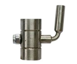 Round Stainless Steel Syphon Cock, for Industrial, Certification : ISI Certified