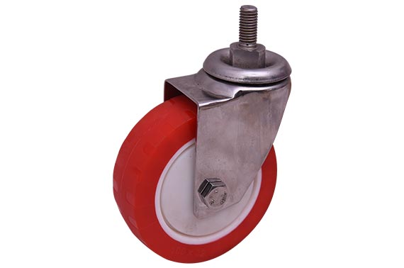 Single Wheel Pu Caster Thread