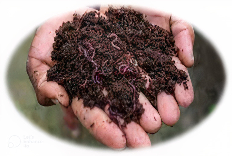 Vermicompost Organic Fertilizer, For Agriculture, Color : Dark-brown