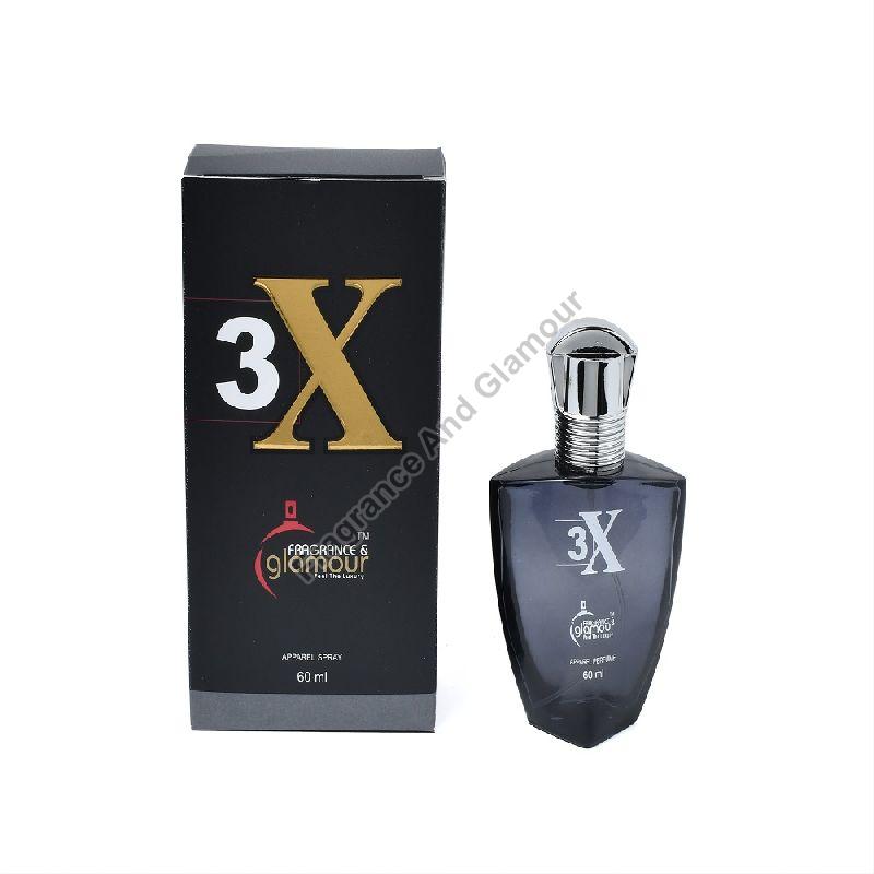 Fragrance Glamour 3x Apparel Perfume Spray, Shelf Life : 1Yrs