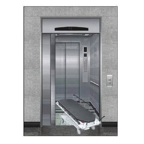 400-500kg Electric Hospital Passenger Elevator, Voltage : 220V