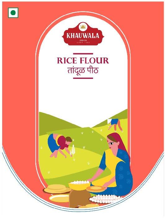 400gm Khauwala Rice Flour, for Cooking, Packaging Type : Plastic Bags