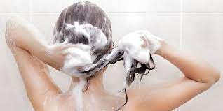 Keratin & Argan Oil Shampoo, for Hair Care, Form : Liquid