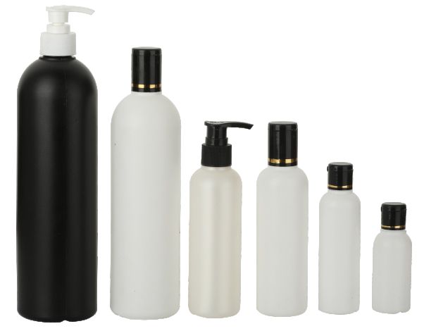 HDPE Round Bottle, for Personal Care, Pharmaceutical, Pattern : Plain
