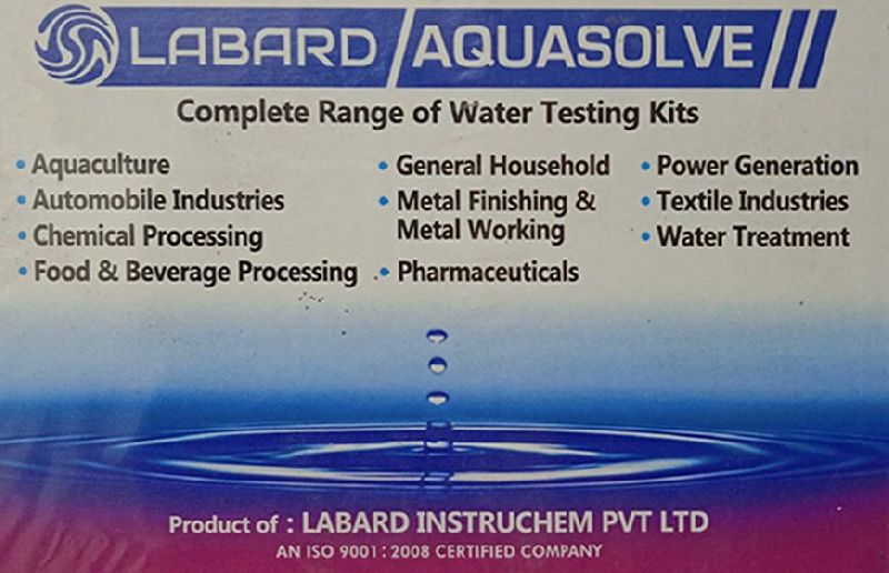 Chlorine Test Kit Buy chlorine test kit for best price at INR 1,335 ...