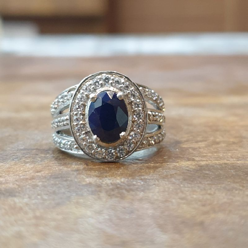 Silver Blue Sapphire Ring, Feature : Durable, Fine Finishing, Good Quality, Light Weight, Perfect Shape
