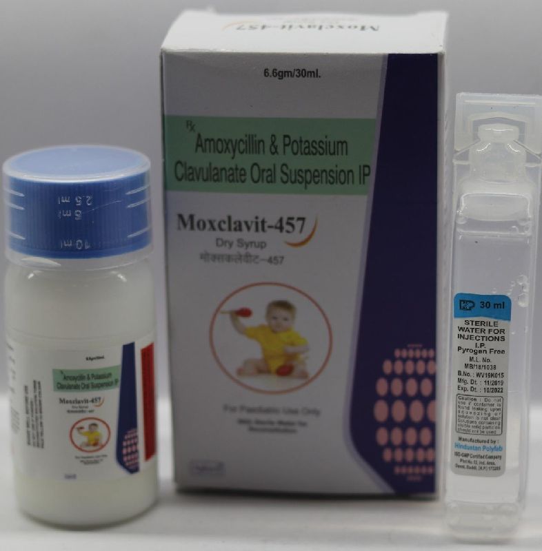 Moxclavit-457 Dry Syrup, Variety : Allopathic