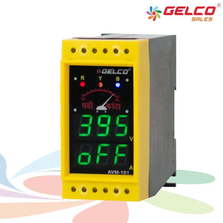 Voltage, Ampere Meter- Gelco AVM 101, for Farm, Factory, Industries, Feature : Accuracy, Proper Working