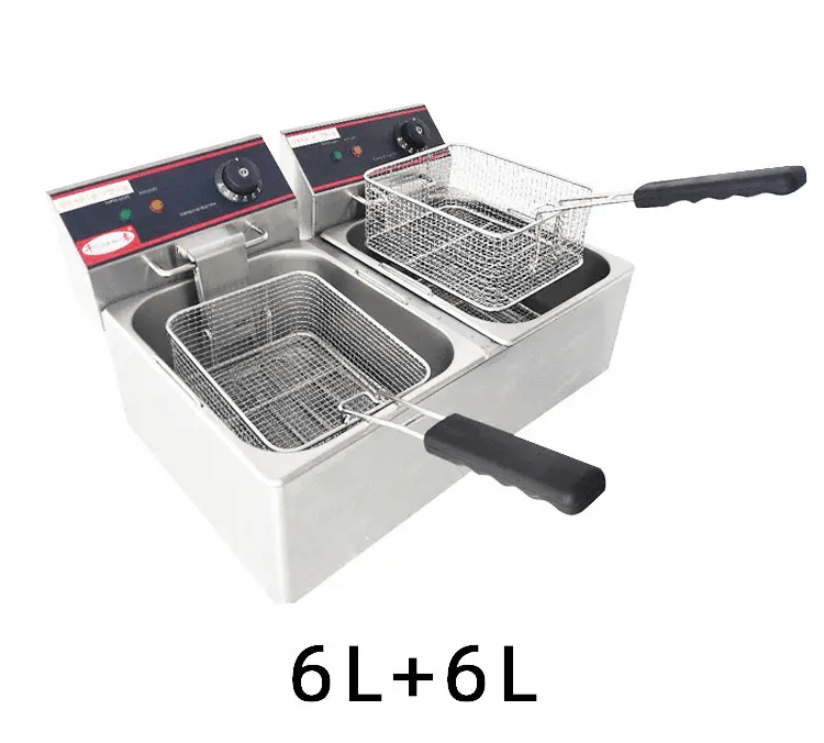 Round Semi Automatic Stainless Steel electric deep fryer, Certification