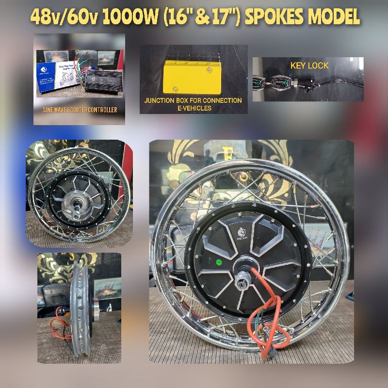 Polished Aluminum SPOKES BIKE CONVERSION KIT, for Automobiles Use, Feature : Heat Resistance, Highly Reliable