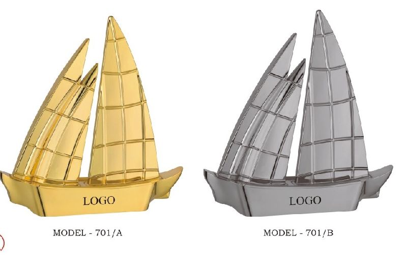 White Metal Corporate Gift Ship 701, Feature : Attractive Designs, Fine Finishing, Shiny Look, Stylish