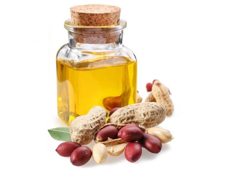 Natural groundnut oil, for Cooking, Packaging Type : Plastic Can