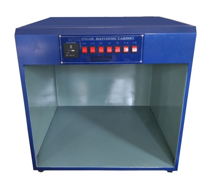 Blue Colour Matching Cabinet