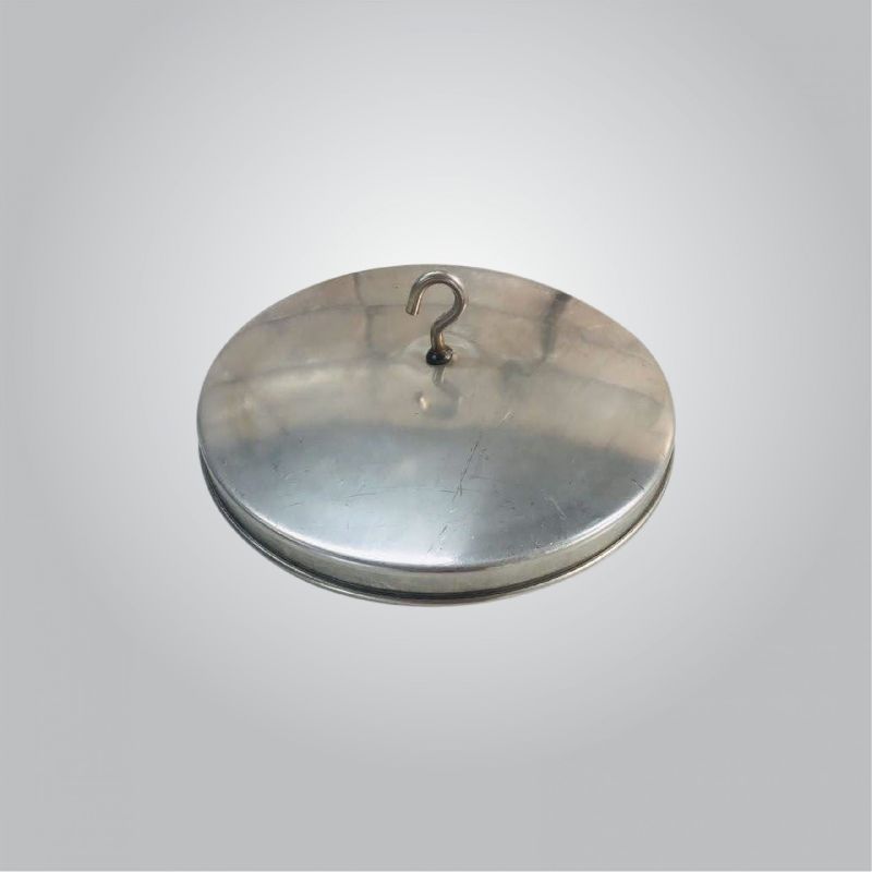 Round D Cap, Color : Shiny-silver