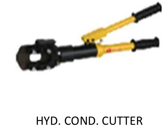 Metal hydraulic conductor cutter