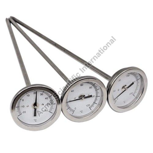 Analog Stainless Steel Soil Thermometer, Feature : Durable, Light