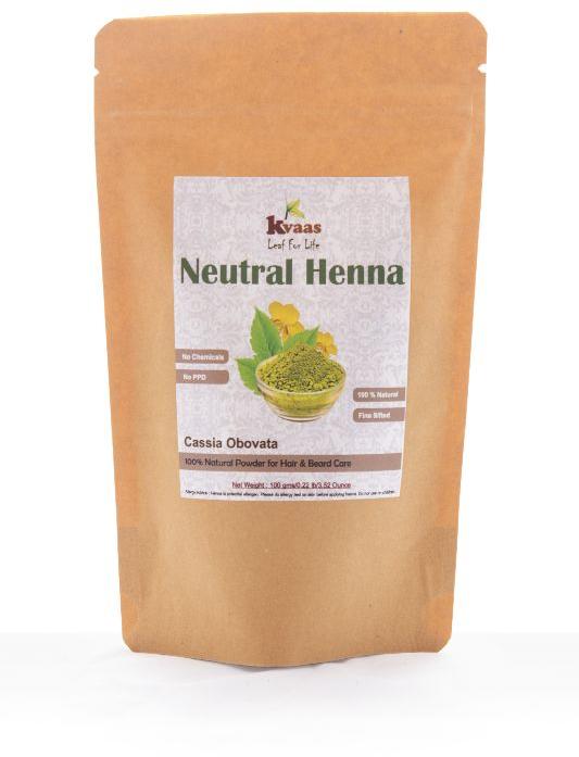 Dark Green Cassia Obovata Neutral Henna Powder, for Personal, Grade : Cosmetic Grade