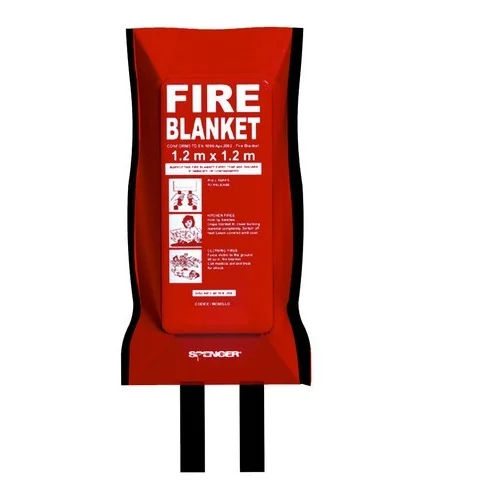 polyster Fire Blanket, Size 5 Feet, Color Red at Rs 2,500 / Piece