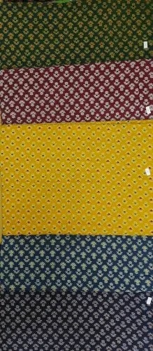 Multicolour Ajrakh Printed Cotton Fabric, for Textile Industry