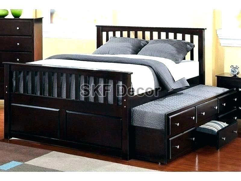 Dark Brown Full Size Trundle Bed SKF Decor, Delhi, Delhi