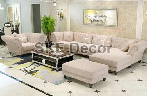 L Shaped Modern Sofa Set, for Living Room, Feature : Easy To Place, Comfortable