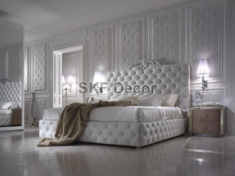 SKF Decor Luxury Sleigh Bed, for Bedroom, Specialities : High Strength, Fine Finishing