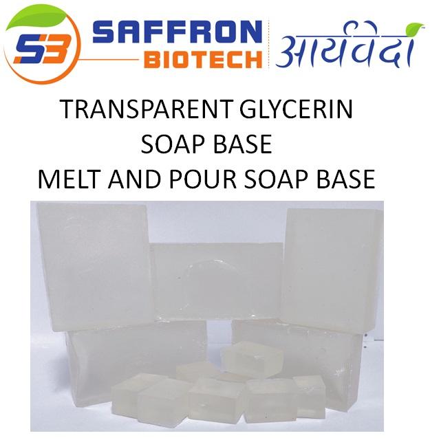 Oval Transparent Soap Base, Size : Standard