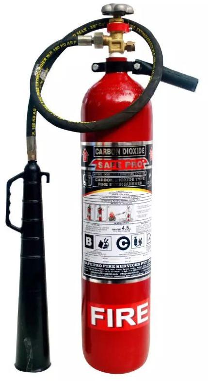 Metal Alloy CO2 TYPE FIRE EXTINGUISHER(4.5kg), for Office