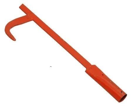 Red Color Coated Plain Metal FIRE HOOK, for Industrial Use