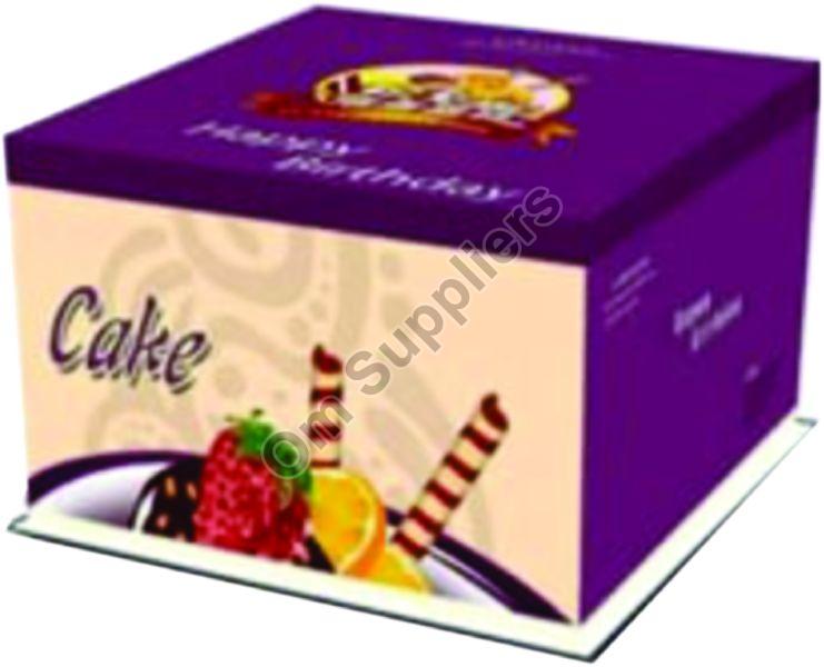 Square Paper 1 Kg Cake Box, for Industrial, Size Multisize at Best