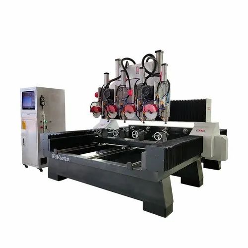 Rotary CNC Stone Engraving Machine, Spindle Speed : 24000 RPM