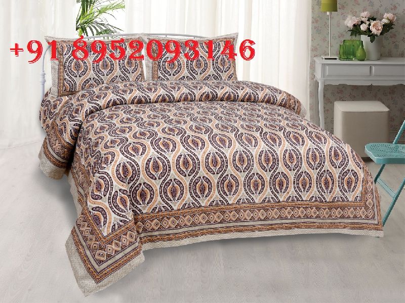Double Bedsheet Cotton 100X108
