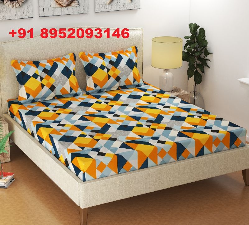 Mix Color Printed Bedsheet For Bedsroom