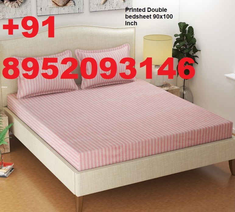 Double Bed King Size 90X100 Bedsheet