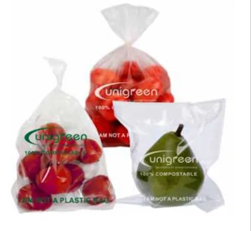 Compostable Fruit Bags, for Packaging, Pattern : Printed