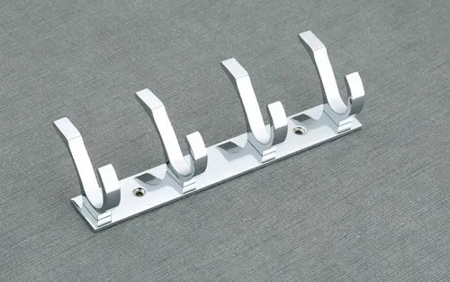 Shiney Rectangular Aluminium Wall Hanger, for Light Weight, Fine Finishing