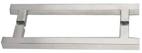 Stainless Steel Polished Pull Glass Door Handle, Feature : Sturdiness, Rust Proof, Perfect Strength