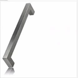 Stainless Steel Square Cabinet Handle, Color : Silver