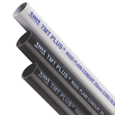 TMT Plus Round FRLS UPVC Conduit Pipe, for Plumbing, Feature : Perfect Shape, Excellent Quality, Durable