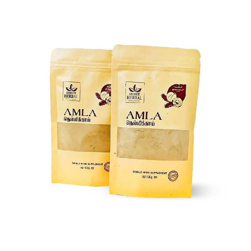 100g SHREE Amla Herbal Supplement, Form : Powder