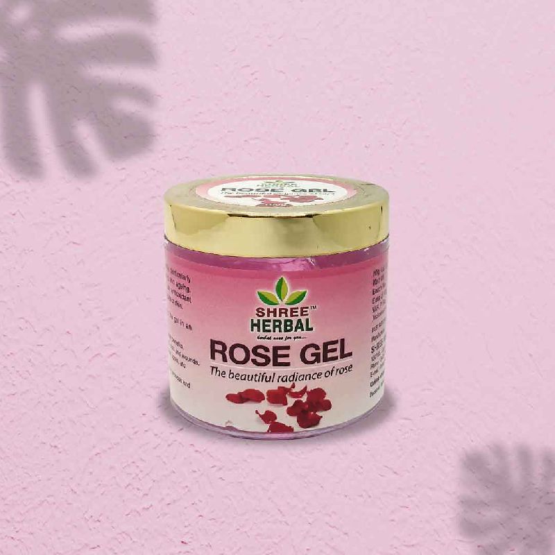 100g SHREE Rose Gel, for Personal, Parlour, Packaging Size : 100Gm