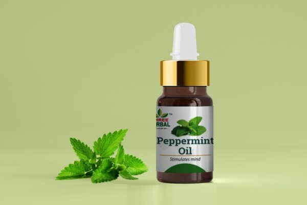 10ml SHREE Peppermint Oil, for Stomach Issue, Infections, Form : Liquid