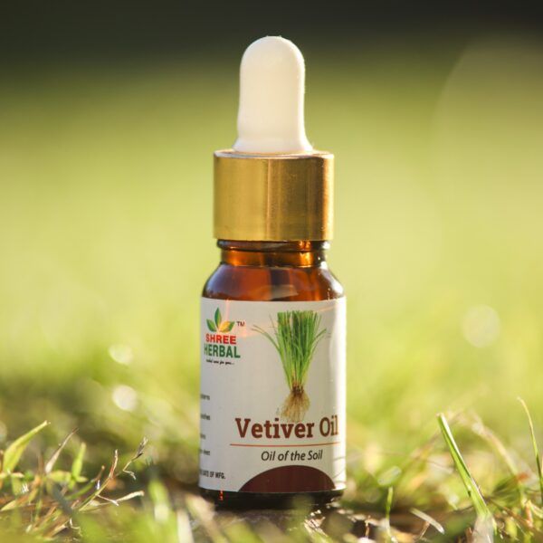 10ml SHREE Vetiver Oil, for Fine Cosmetics, Purity : 100% Natural