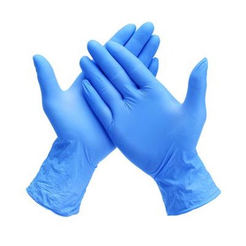 Nitrile Rubber Gloves, for Examination, Feature : Light Weight, Powder Free, Wearable